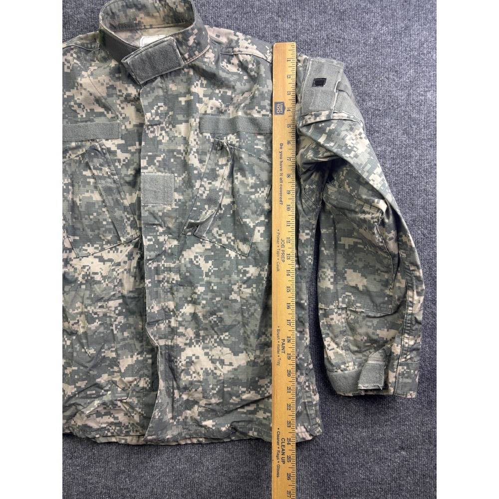 Military ACU Field Jacket Mens Small Digital Camo Utility Coat 8415-01-519-8501 - Picture 3 of 7